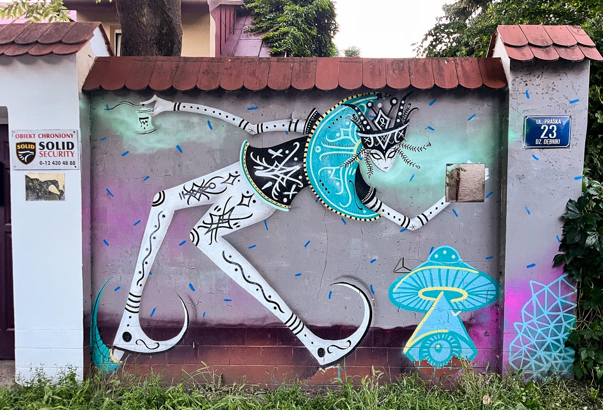 Murale w Krakowie